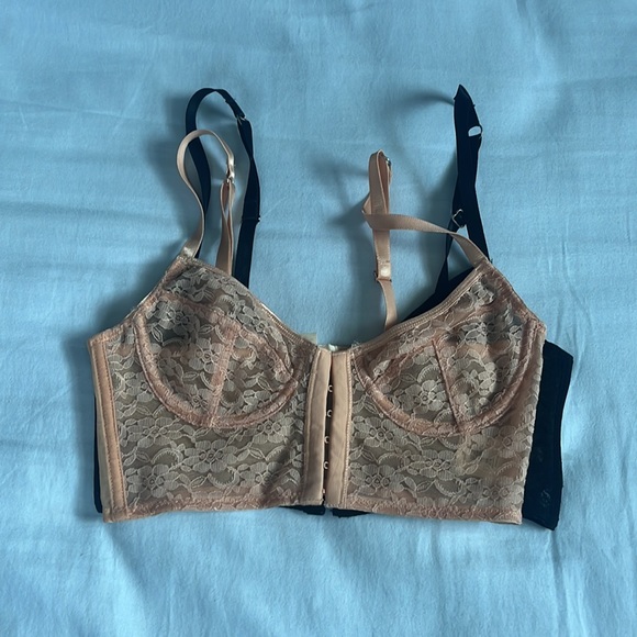 UO ~ Silence + Noise Longline Bralette Set (2-pc) - Picture 10 of 11